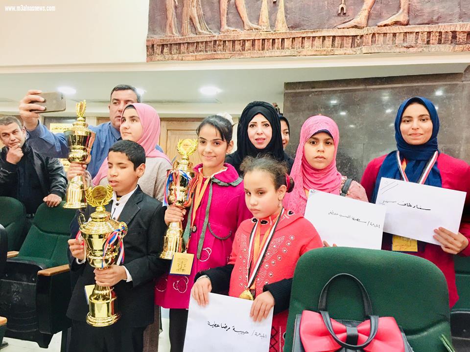 21 من مبدعى كفر الشيخ من المكفوفين يحصدون الجوائز في مسابقة المبدع الصغير