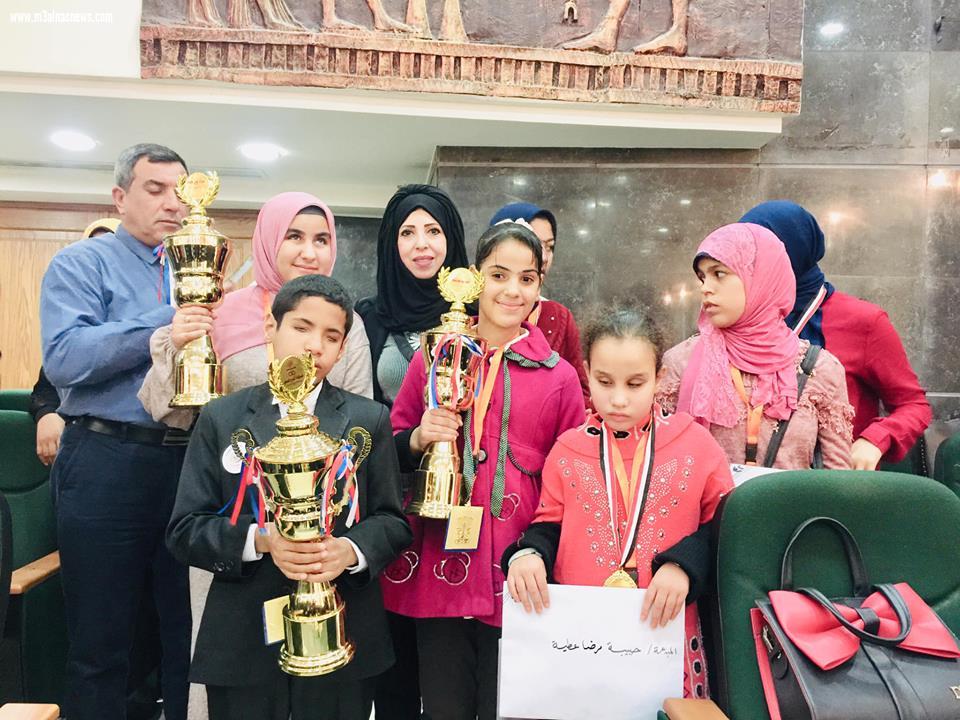 21 من مبدعى كفر الشيخ من المكفوفين يحصدون الجوائز في مسابقة المبدع الصغير