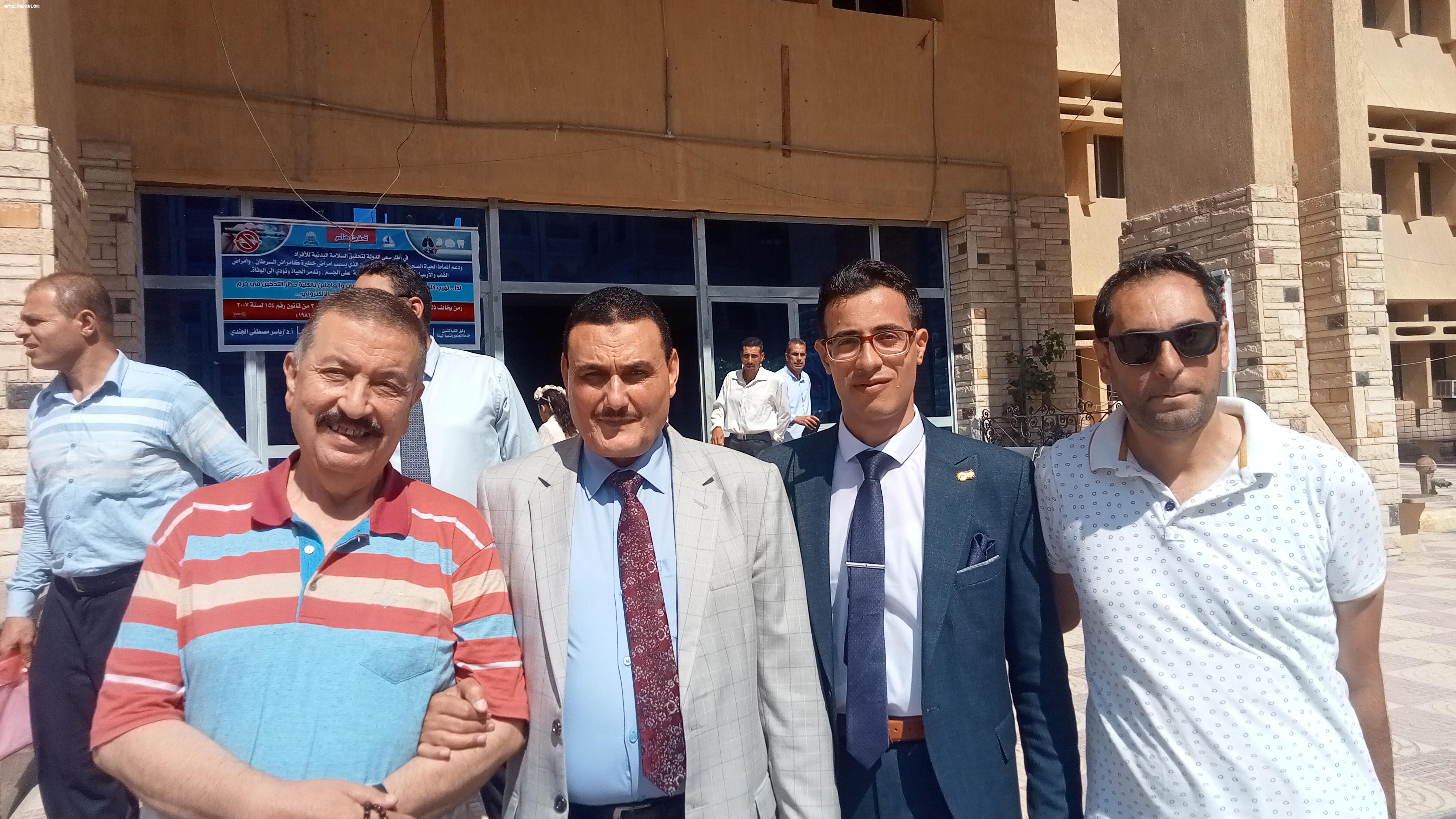 الباحث إسلام سعد يحصل على درجة الماجستير في التربية