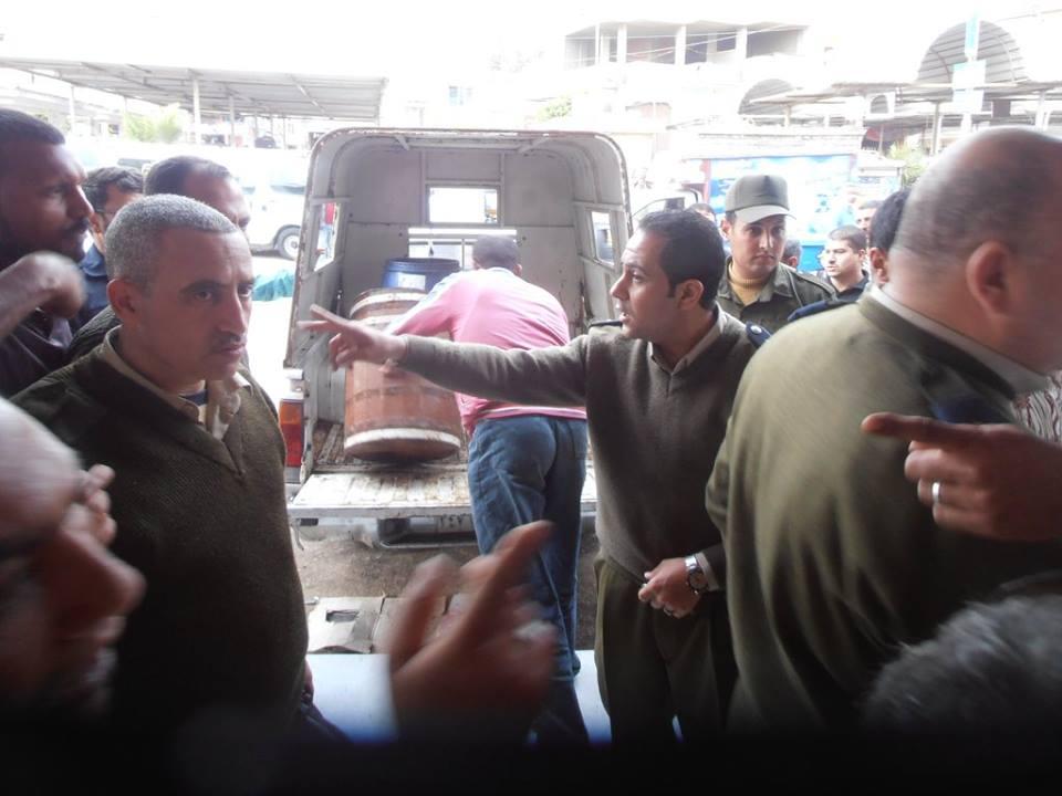 بالصور |ضبط فسيخ فاسد وغير صالح للاستهلاك الآدمي بالحامول بكفر الشيخ  
