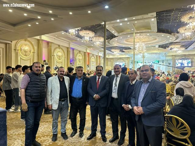تهنئة الجريدة بزفاف كريمة  الكابتن هشام كامل
