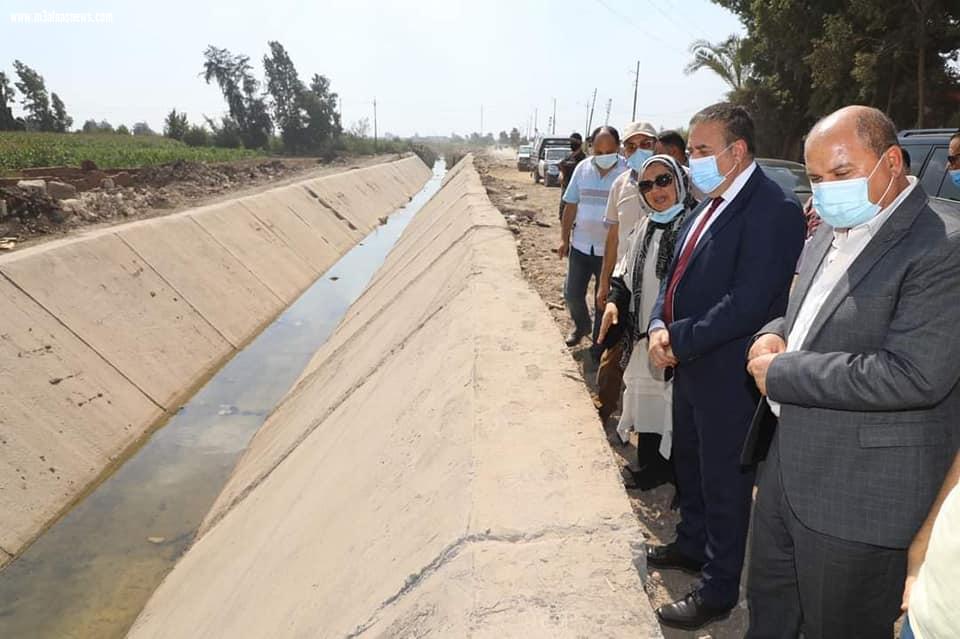 محافظ المنوفية يتابع نسب تنفيذ عدد من المشروعات بتلا