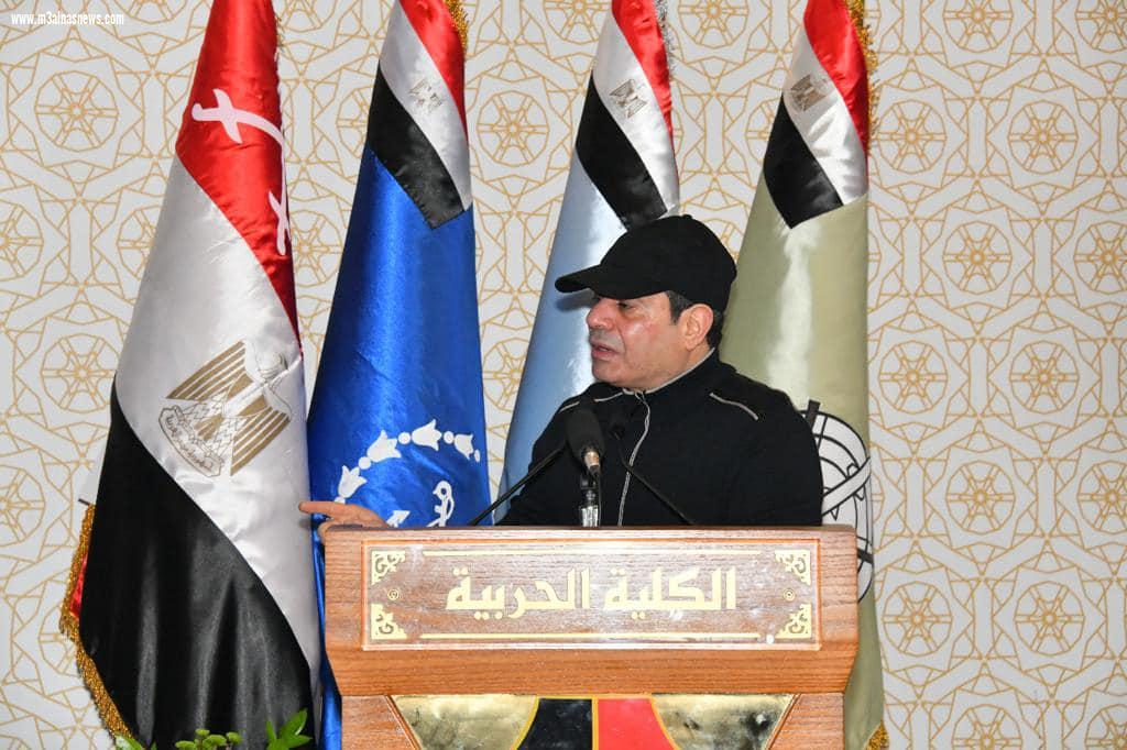 جولة تفقدية فجر اليوم لمقر الكلية الحربية