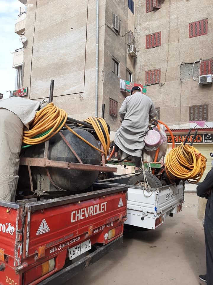 نقيب الأطباء البيطريين يقود حملة تعقيم وتطهير منشآت بكفر الشيخ ضد فيروس كورونا