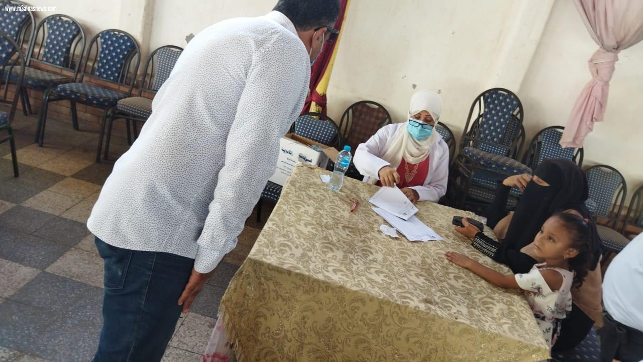 إجراء الكشف الطبي على 779 مترددا في قافلة طبية بحديقة العائلات بفوه