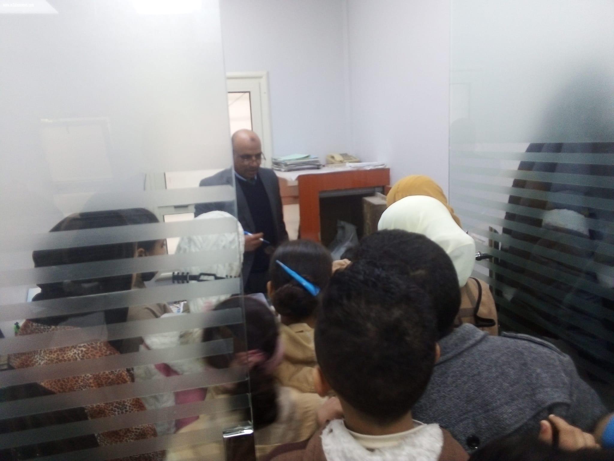 زيارة قصيرة لمكتب بريد الكركات بكفر الشيخ 