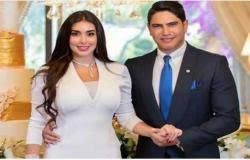 أبوهشيمة يعقد قرانه على الفنانة ياسمين صبرى