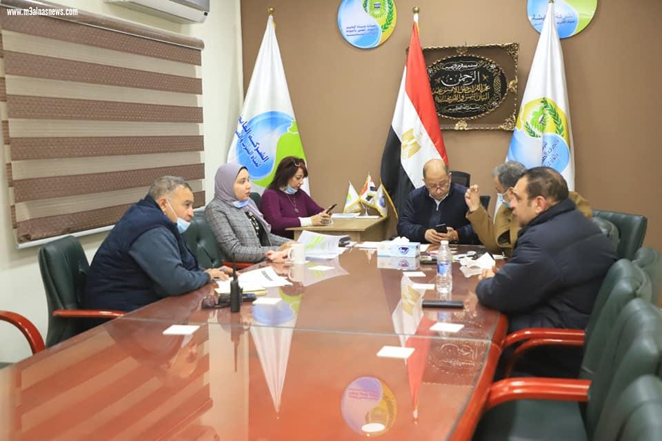 مياه أسيوط تناقش المشروعات الجديدة للمبادرة الرئاسية بالوادى الجديد وحضور القابضة عبر Video Conference.
