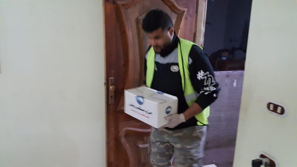 مستقبل وطن يوزع كراتين غذائية و100 طن بطاطس في كفر الشيخ 
