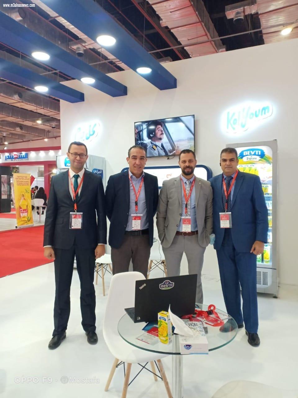 خلال مشاركتها بمعرض فود أفريكا 