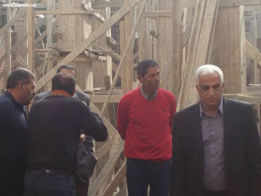 مساعد محافظ كفر الشيخ يقود حملة لإزالة تعديات أمام كنيسة بلطيم 