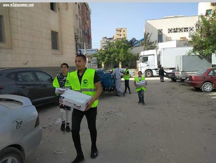 مستقبل وطن بكفرالشيخ يوزع 2500 كرتونة غذائية بمراكز المحافظة