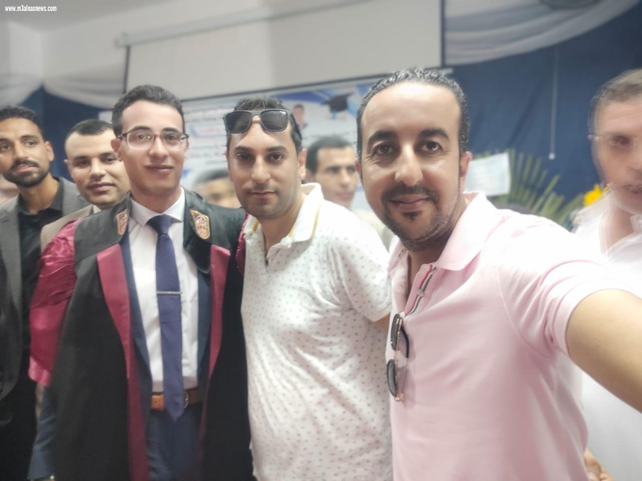 الباحث إسلام سعد يحصل على درجة الماجستير في التربية