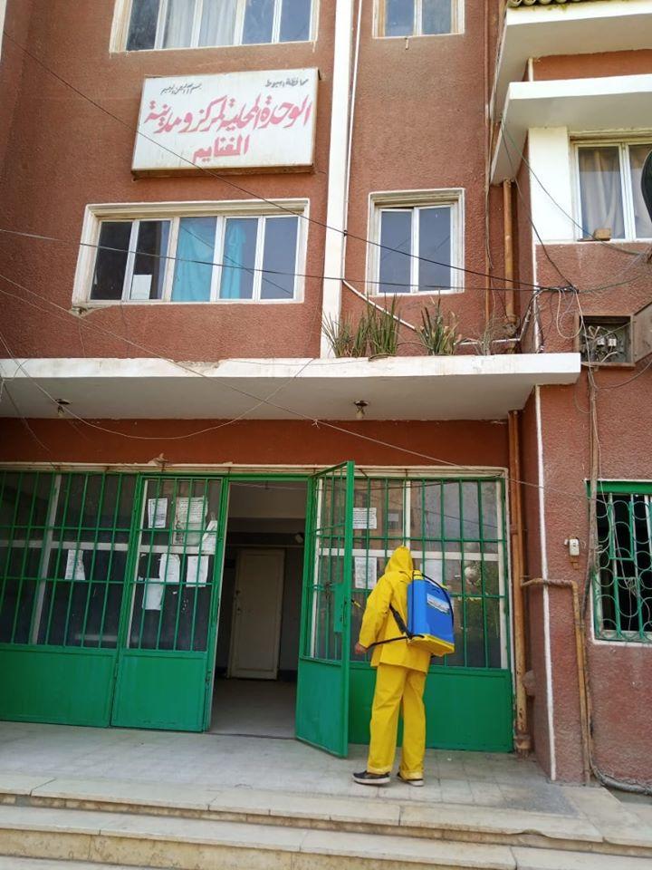 حملات تطهير مكثفة بمراكز أسيوط تحت اشراف نائب المحافظ