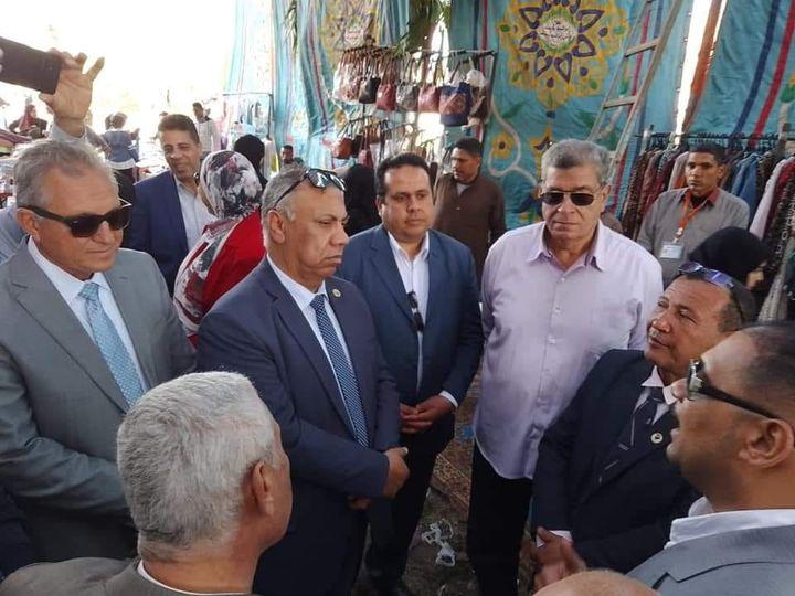 حزب حماة الوطن بالدقهلية يقيم معارض اليوم الواحد لسلع مخفضة ويبدأها من نبروه