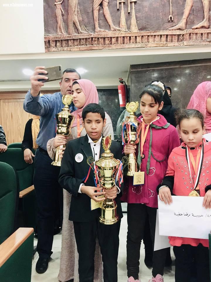 21 من مبدعى كفر الشيخ من المكفوفين يحصدون الجوائز في مسابقة المبدع الصغير