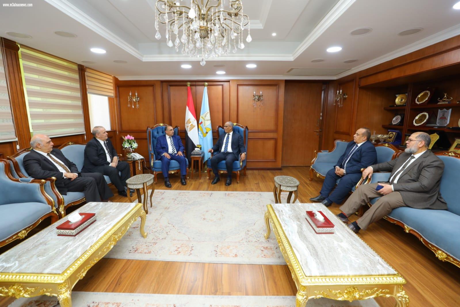 محافظ كفر الشيخ يبحث مع الدلتا للسكر تعظيم الإنتاج وتسهيل التوريد حتى يوليو