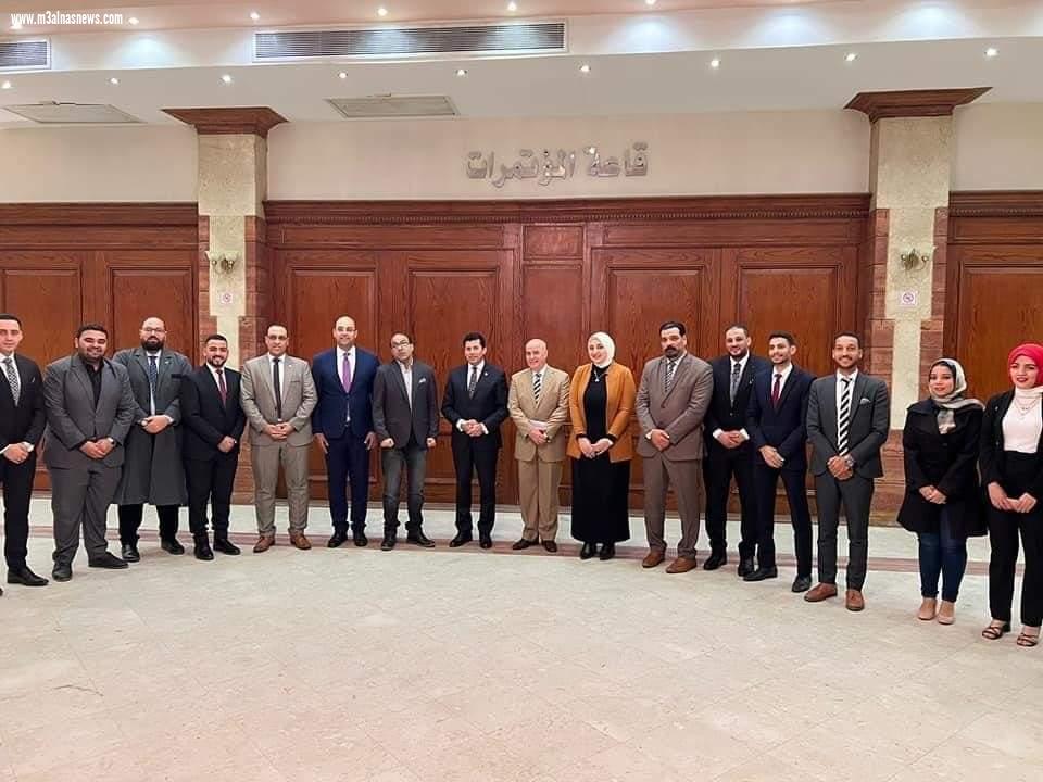 وزير الشباب والرياضة يلتقى الكيان الشبابي لاتحاد شباب كفر الشيخ