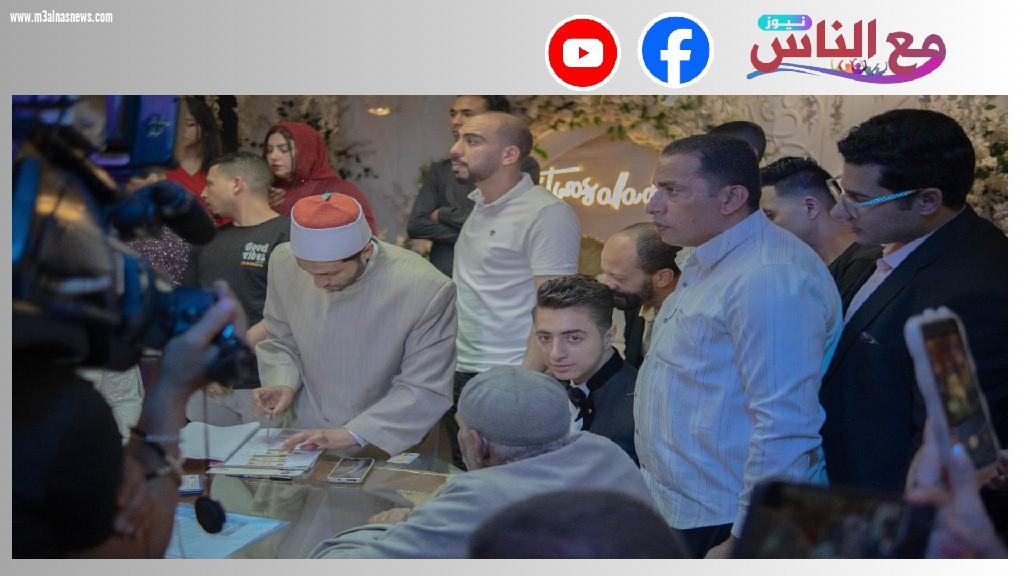 مع الناس تهنئ المستشار القانونى محمد خاطر بمناسبة زواجه