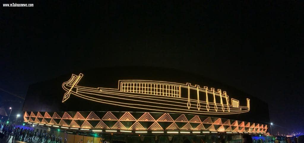 - وصول مركب الملك خوفو الأولى إلى المتحف المصري الكبير