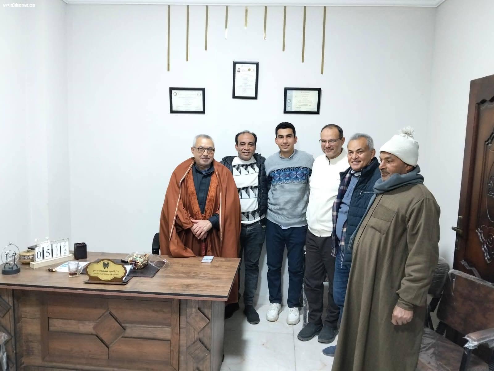 بحضور الأهل والأحباب.. افتتاح عيادة الدكتور السيد مصطفى عامر لطب وجراحة الأسنان بالأبعادية مركز الحامول