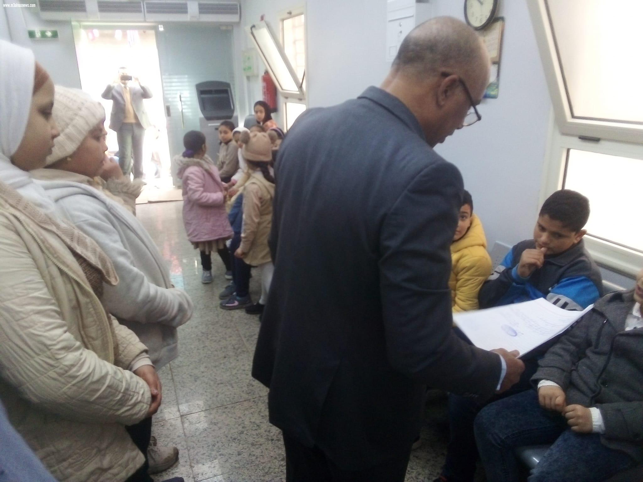 زيارة قصيرة لمكتب بريد الكركات بكفر الشيخ 