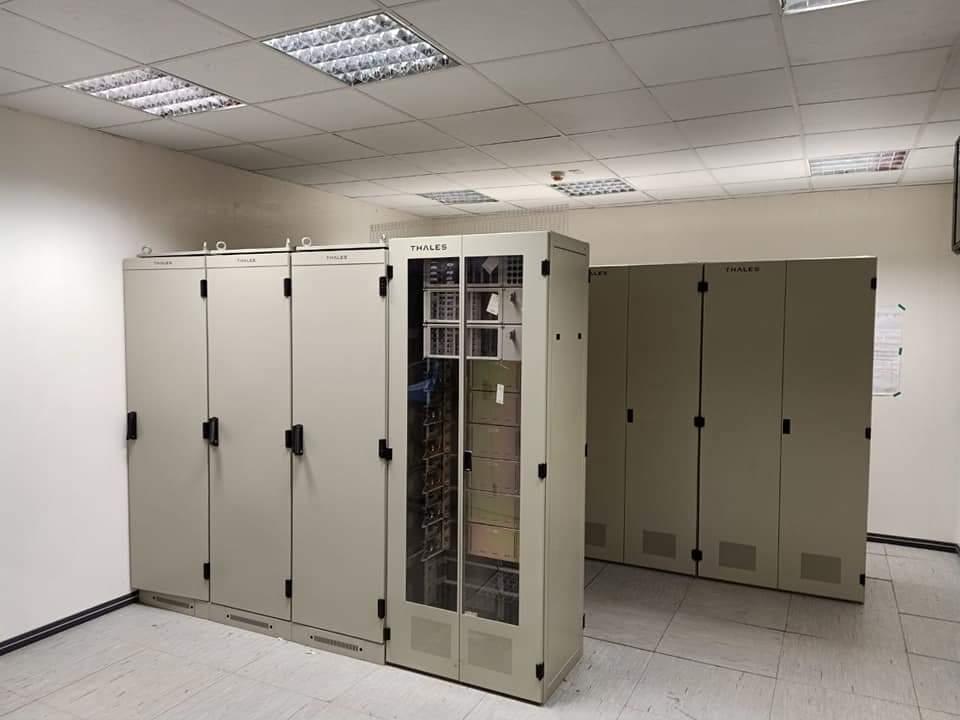 وزير النقل يعلن دخول برج قها لاشارات السكك الحديدية 