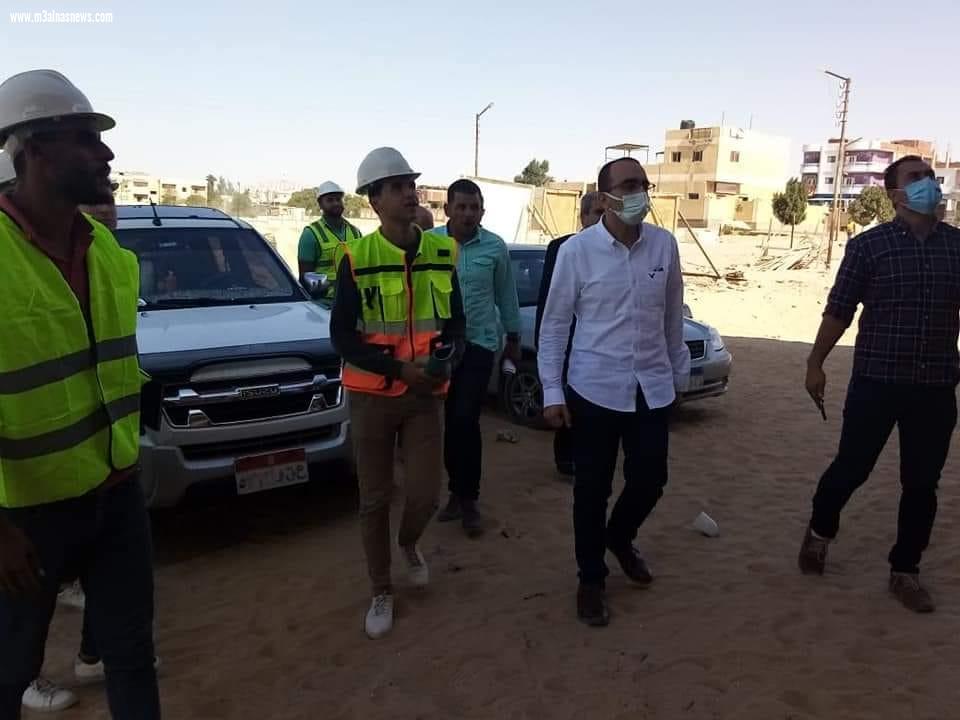 نائب محافظ الإسماعيلية في جولة تفقدية لبعض مشروعات حياة كريمة بالقنطرةشرق.