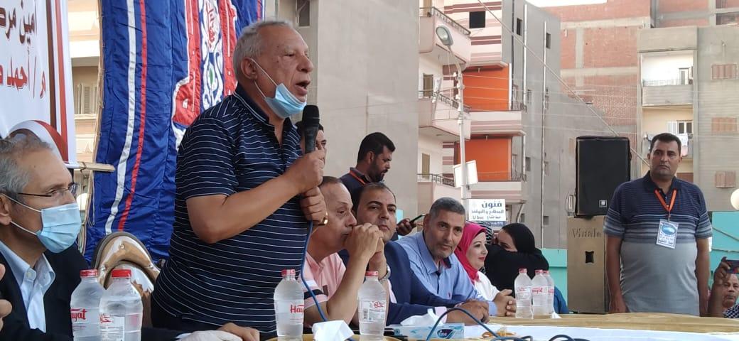 تواصل المؤتمرات الجماهيرية لمستقبل وطن قبل الاعادة بكفرالشيخ