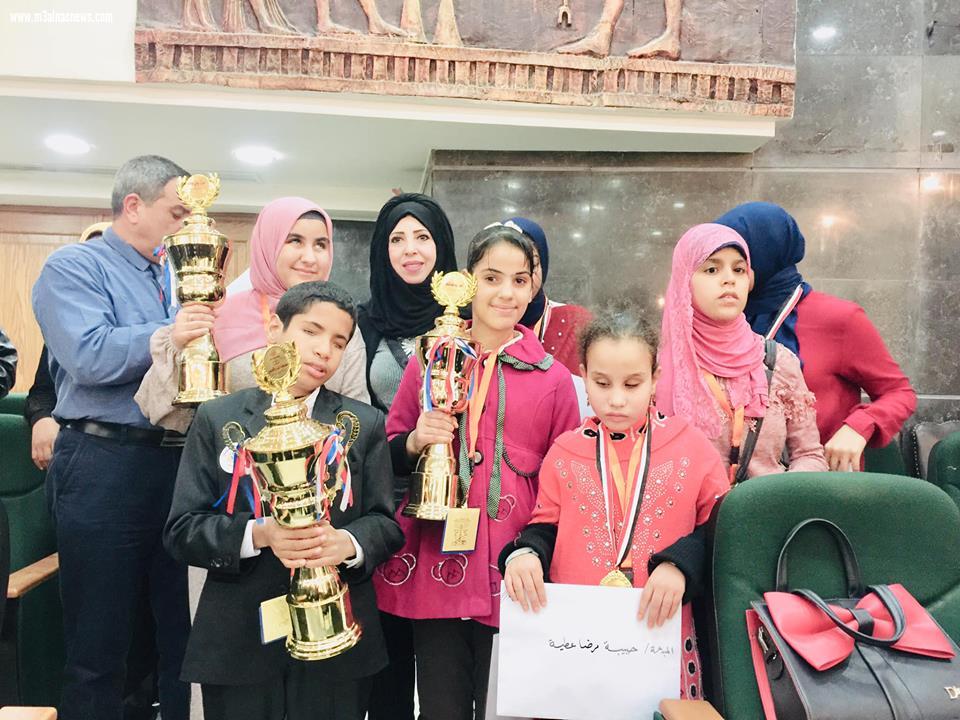 21 من مبدعى كفر الشيخ من المكفوفين يحصدون الجوائز في مسابقة المبدع الصغير