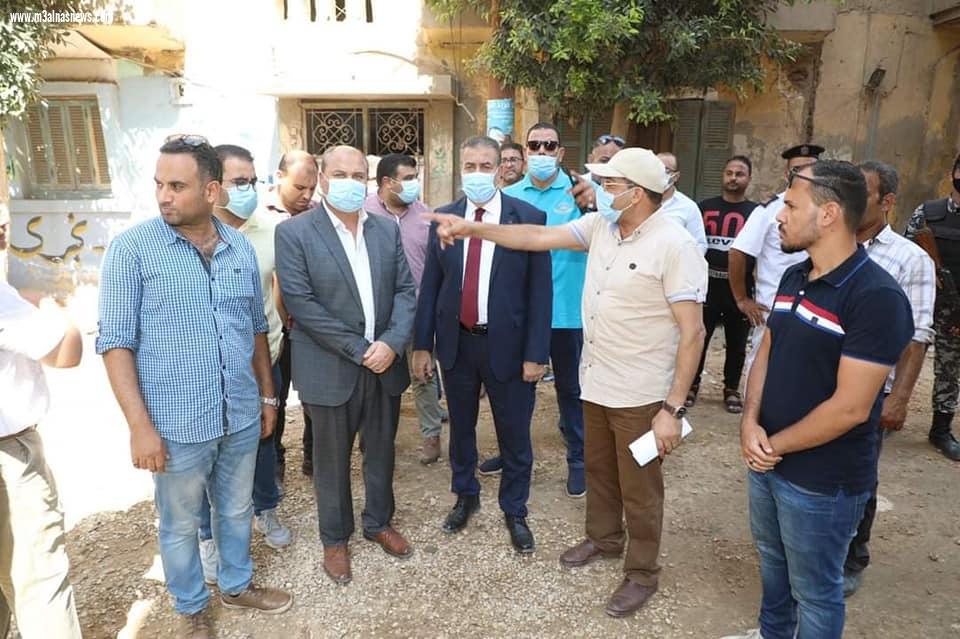محافظ المنوفية يتابع نسب تنفيذ عدد من المشروعات بتلا