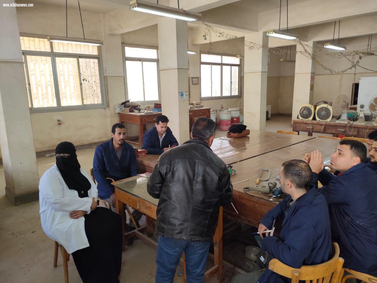 قوى عاملة كفر الشيخ: تدريب ذوي الهمم على صيانة الأجهزة الكهربائية المنزلية