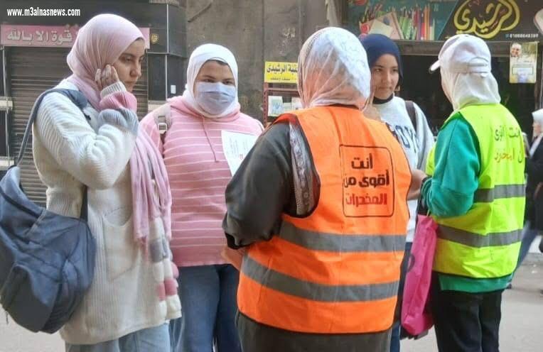حملات طرق الأبواب تجوب قرى كفر الشيخ للتوعية بمخاطر الإدمان
