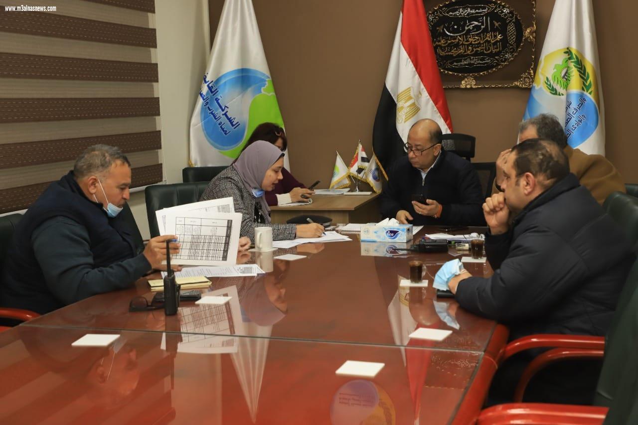 مياه أسيوط تناقش المشروعات الجديدة للمبادرة الرئاسية بالوادى الجديد وحضور القابضة عبر Video Conference.
