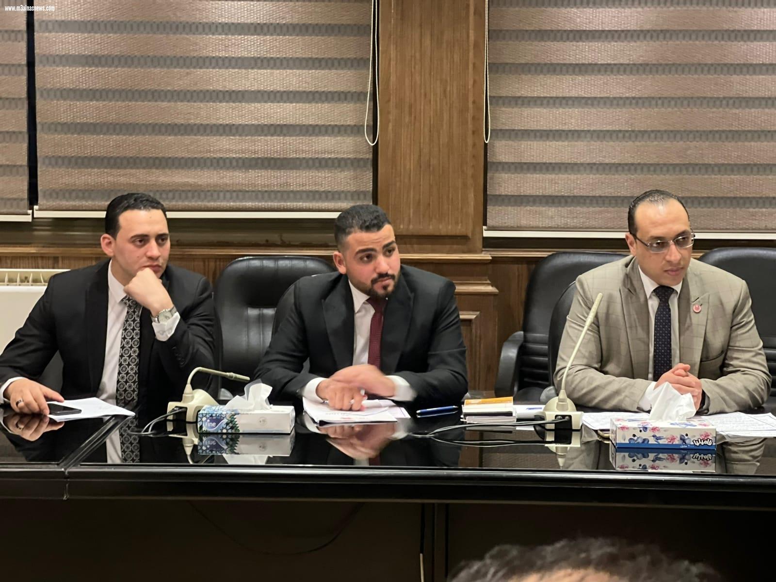 وزير الشباب والرياضة يلتقى الكيان الشبابي لاتحاد شباب كفر الشيخ