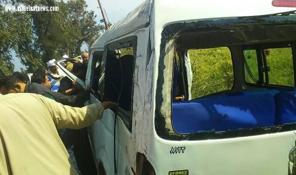 وفاة 5 أشخاص في حادث مروع على طريق كفر الشيخ 