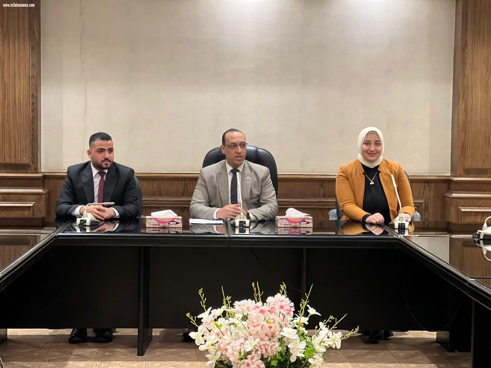 وزير الشباب والرياضة يلتقى الكيان الشبابي لاتحاد شباب كفر الشيخ