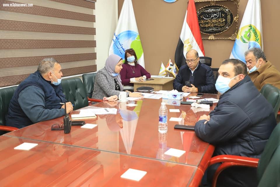 مياه أسيوط تناقش المشروعات الجديدة للمبادرة الرئاسية بالوادى الجديد وحضور القابضة عبر Video Conference.