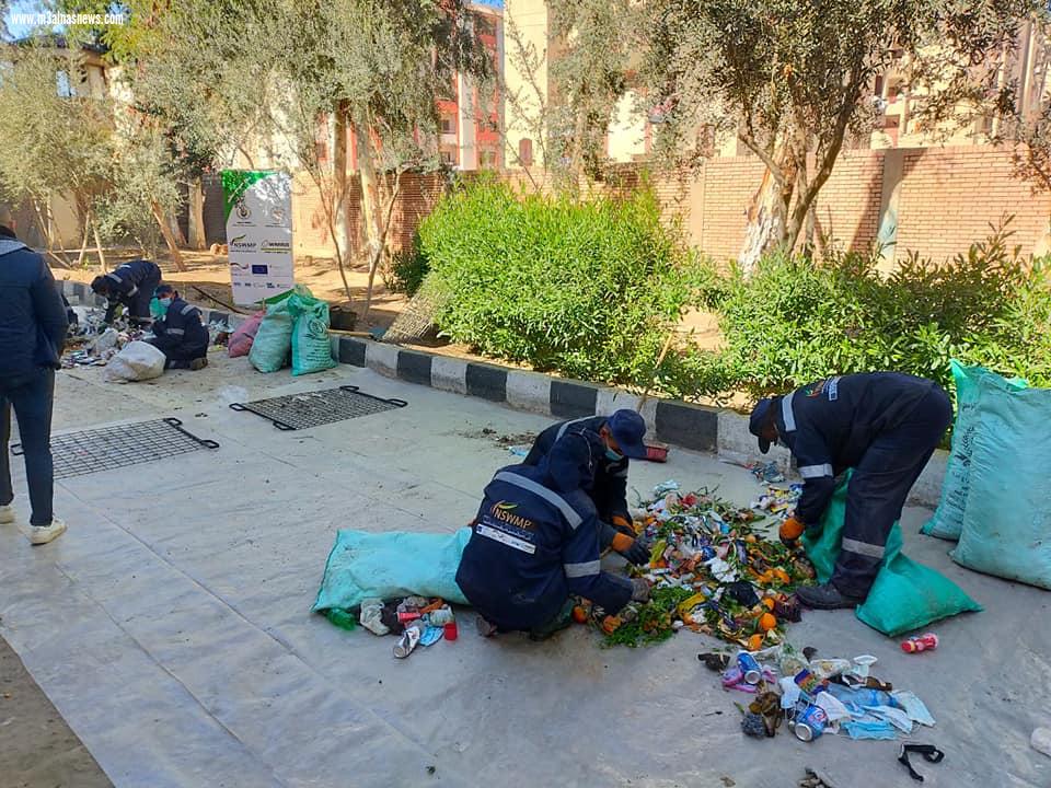 محافظ أسيوط : ورش عمل ودورات تدريبية للعاملين بمنظومة النظافة بالمحافظة بالتعاون مع البرنامج الوطنى لادارة المخلفات الصلبة وهيئة التعاون الالمانية