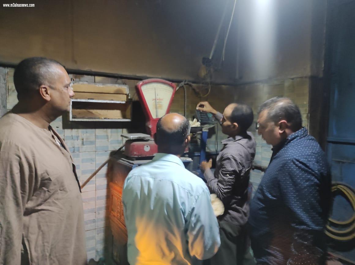 حملة تموينية مكبرة أسفرت عن تحرير 121محضرا متنوعا بمراكز كفر الشيخ