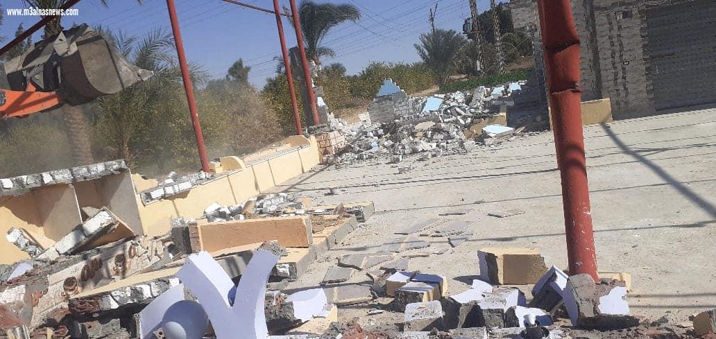 محافظ أسيوط: إزالة تعديات على أراضي أملاك دولة بساحل سليم واستراد 61 فدان زراعة و1100 متر مربع مباني