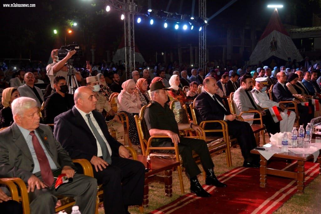 محافظ أسيوط يشهد احتفالات جامعة أسيوط بذكرى انتصارات أكتوبر المجيدة