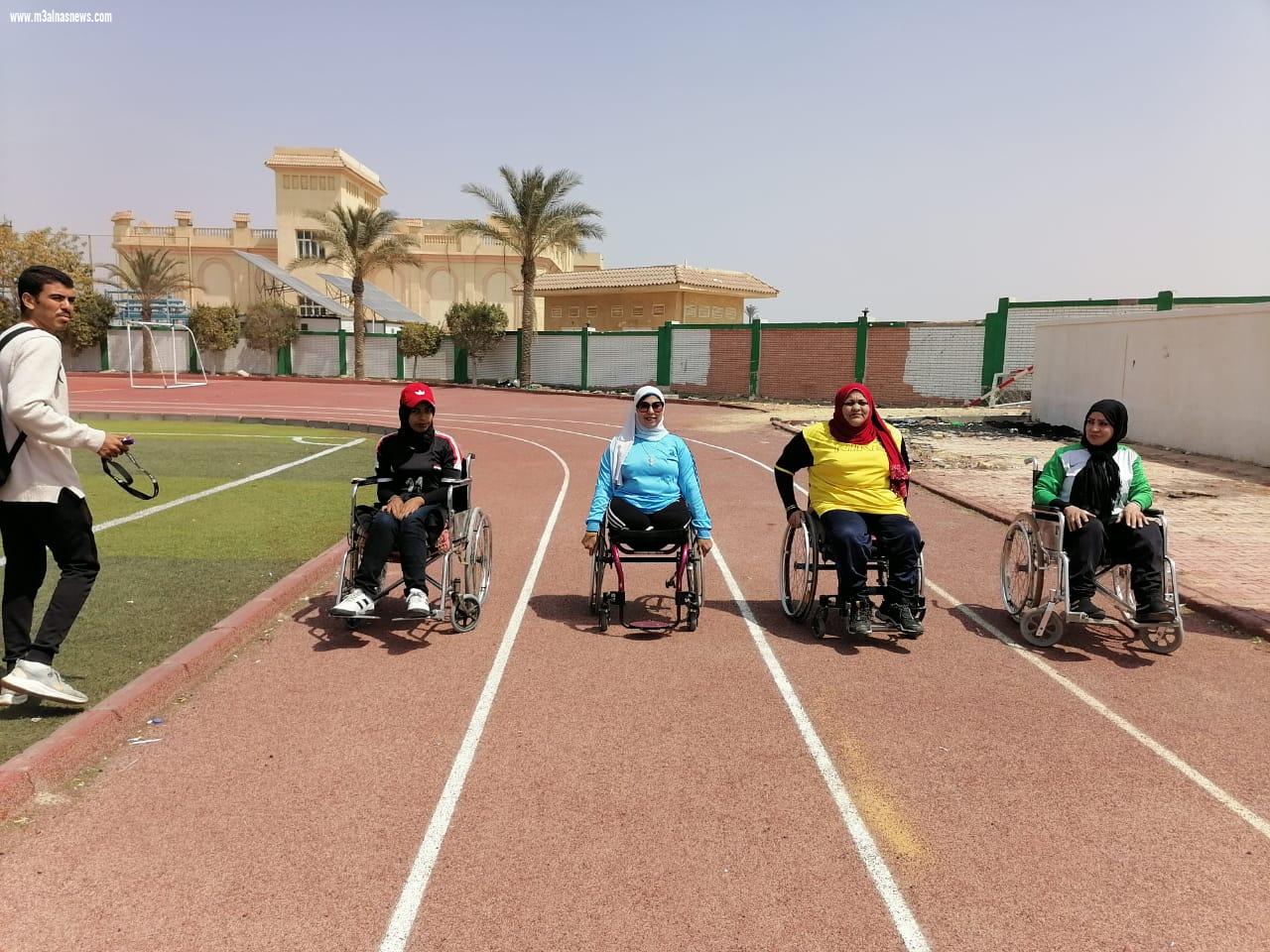 فتيات كفر الشيخ تحصدن المركز الأول لبطولات الإعاقة 