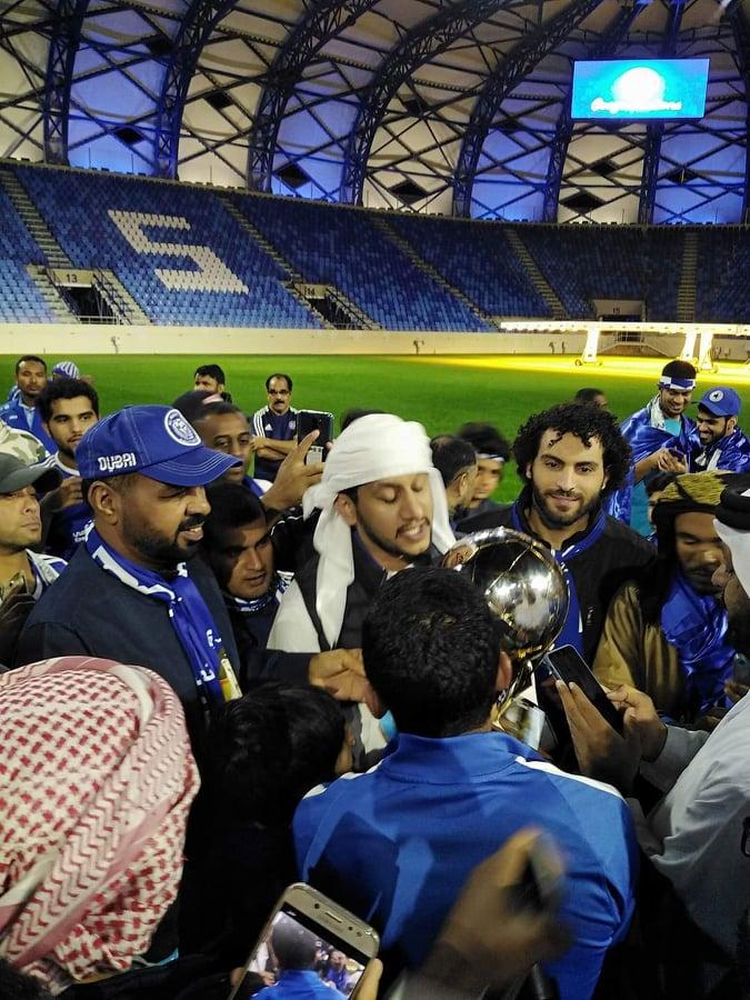 عبده ..يتألق بنادي النصر بالامارات ويتمني الاحتراف بأروبا
