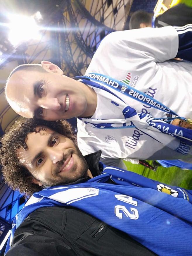 عبده ..يتألق بنادي النصر بالامارات ويتمني الاحتراف بأروبا