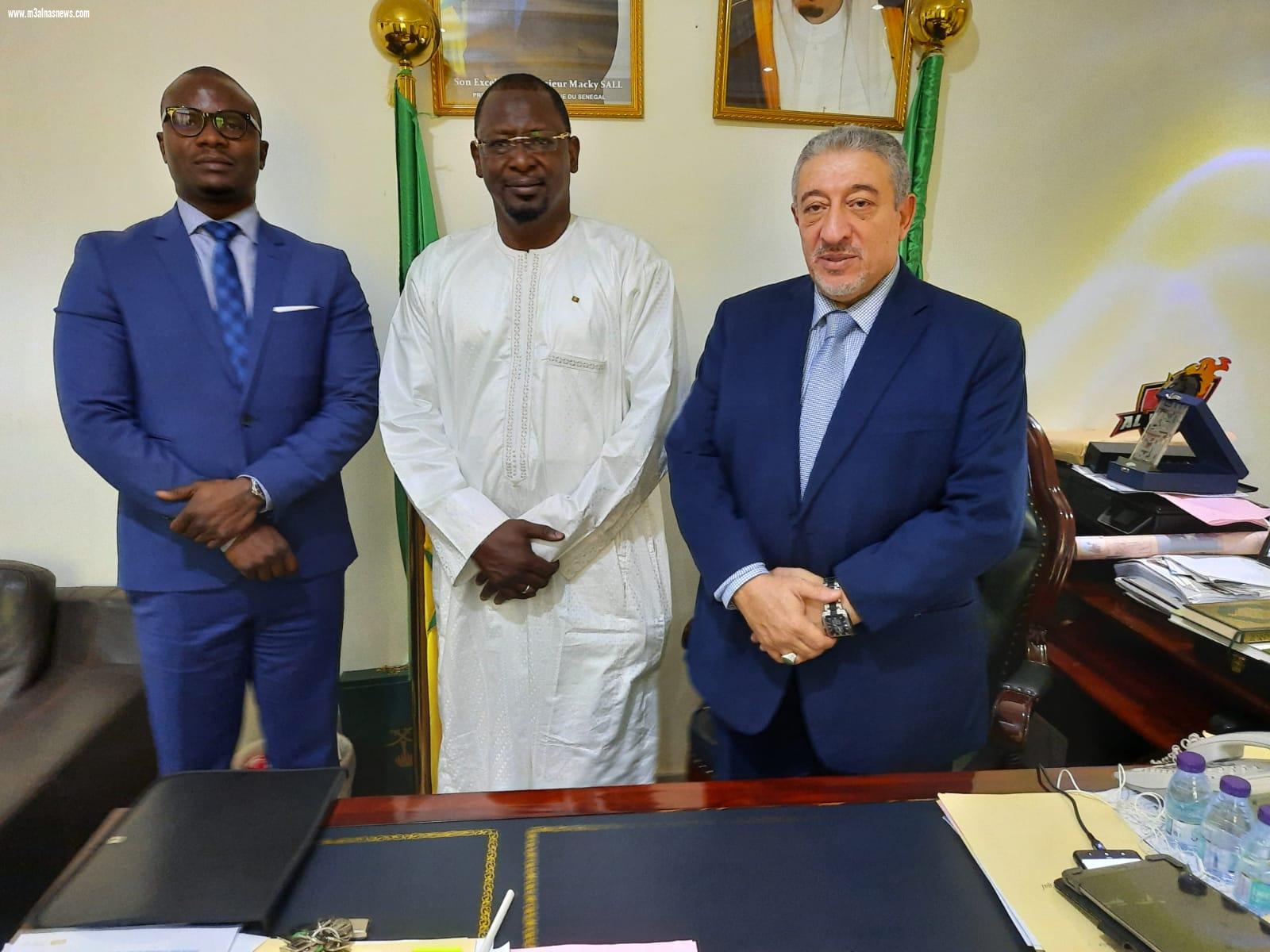 زيارة ودية لسفير مصر في جمهورية السنغال