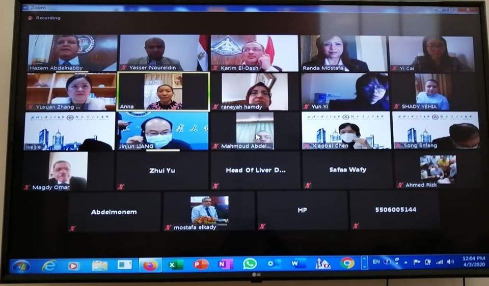 جامعة بنها تعلن نتائج التواصل مع ووهان الصينية فى مواجهة فيروس كورونا