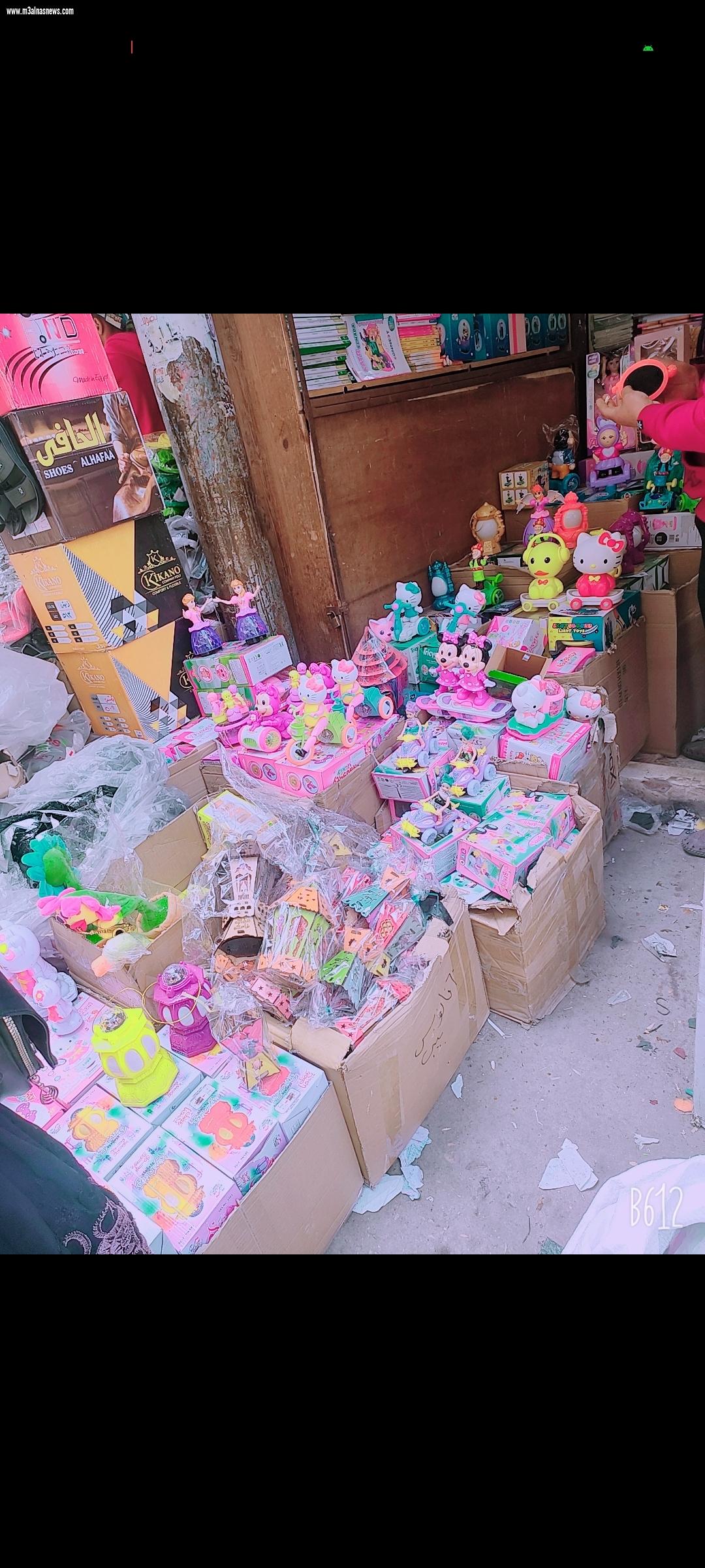  كفرالشيخ تستقبل شهر رمضان بالفوانيس والياميش