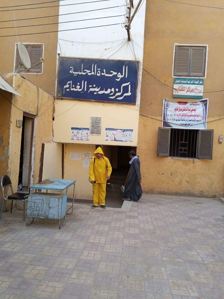 حملات تطهير مكثفة بمراكز أسيوط تحت اشراف نائب المحافظ