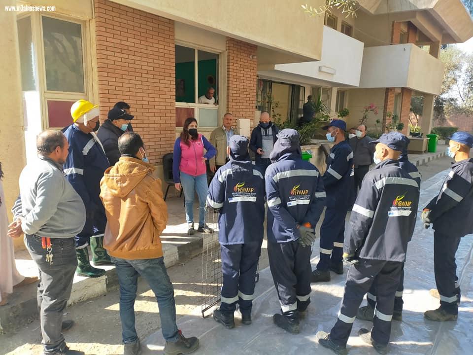 محافظ أسيوط : ورش عمل ودورات تدريبية للعاملين بمنظومة النظافة بالمحافظة بالتعاون مع البرنامج الوطنى لادارة المخلفات الصلبة وهيئة التعاون الالمانية